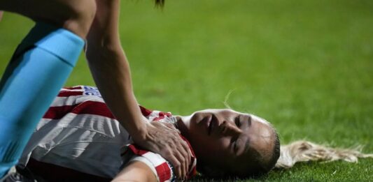 Champions femenina Andrea Medina sufre traumatismo