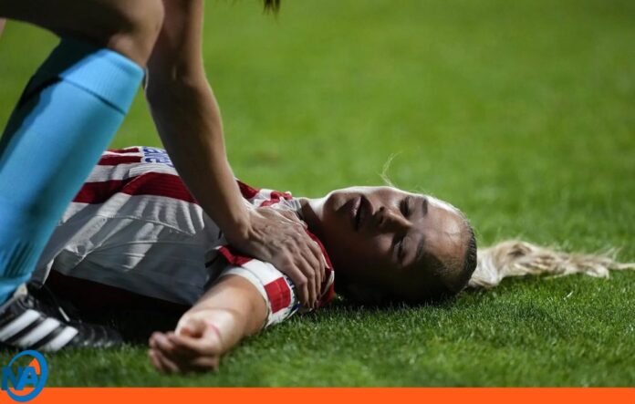 Champions femenina Andrea Medina sufre traumatismo