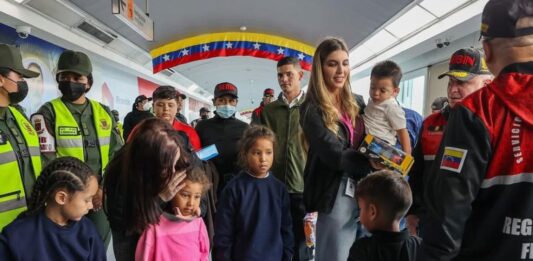 Seis niños regresaron a Venezuela