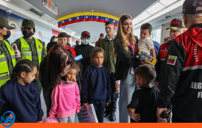 Seis niños regresaron a Venezuela