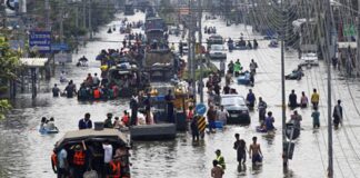 Inundaciones en Tailandia