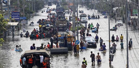 Inundaciones en Tailandia