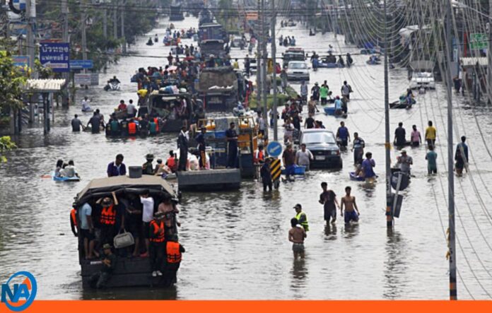 Inundaciones en Tailandia