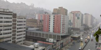 Alerta por lluvias en Venezuela