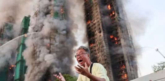 Hong Kong Feroz incendio