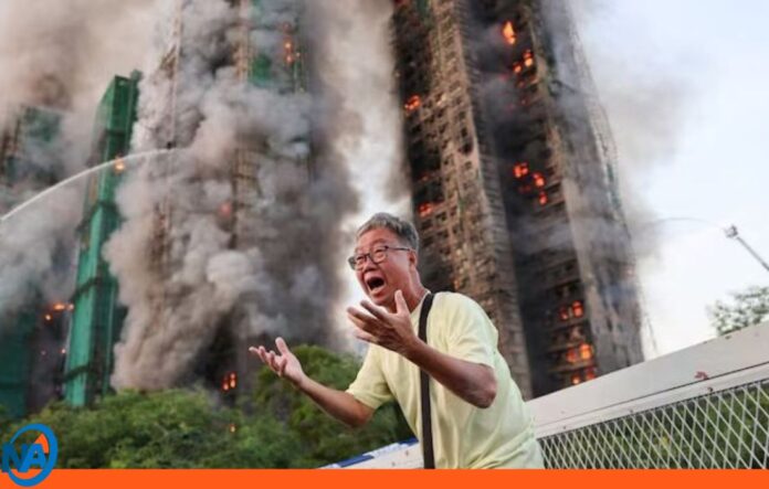 Hong Kong Feroz incendio Hong Kong Feroz incendio