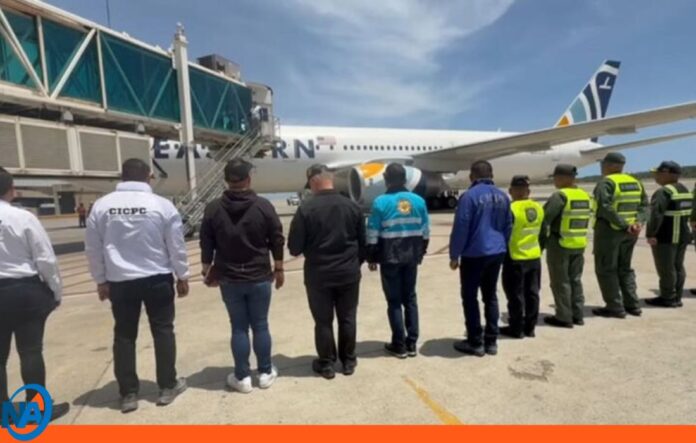 Llegan a Venezuela 175 migrantes