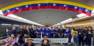 Delegación China llega Venezuela