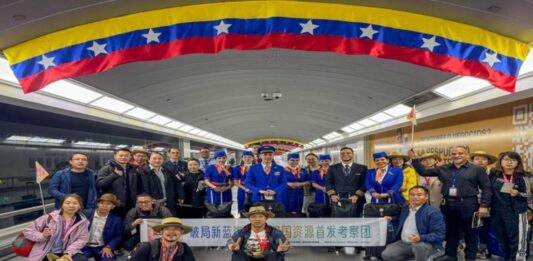 Delegación China llega Venezuela