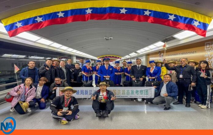 Delegación China llega Venezuela Delegación China llega Venezuela