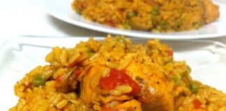 Receta del arroz con pollo