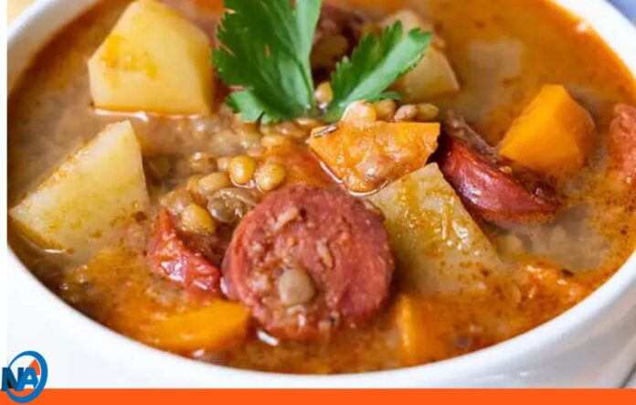 lentejas con chorizo