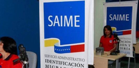 SAIME jornada nacional de cedulación