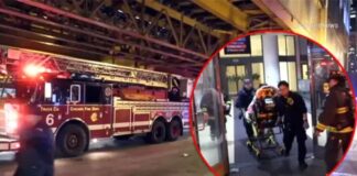 Ataque en tren deja a mujer herida