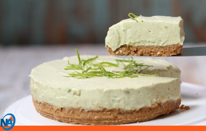 Cheesecake de aguacate y limón