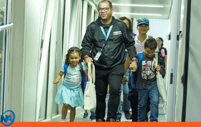 16 Niños venezolanos repatriados desde Colombia