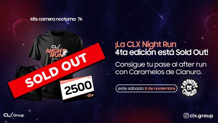 clx-night-rum-sold-out-caramelo-de-cianuro CLX Night Run sold out