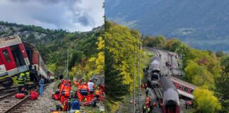 colisión de trenes Eslovaquia