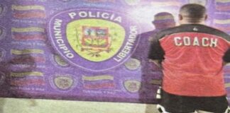 detenido entrenador Carabobo