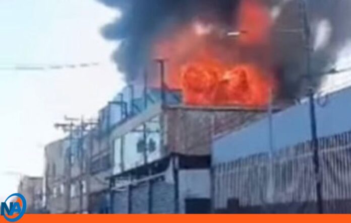 incendio local Los Guajiros incendio local Los Guajiros