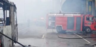 incendio transporte público Caracas
