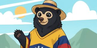 mascota Juegos Comunales 2025