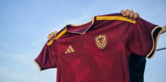 nueva camiseta Vinotinto