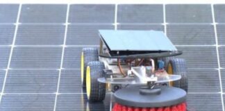 robot limpiador paneles solares Venezuela