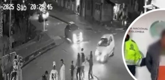 taxista arrolló personas Colombia