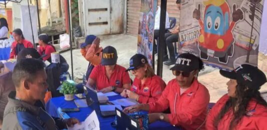 INTT operativo documentación vehicular