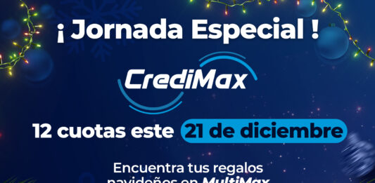 jornada especial CrediMax Multimax diciembre