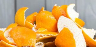 cáscaras de mandarina beneficios
