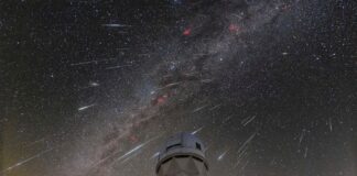 Lluvia de estrellas Gemínidas
