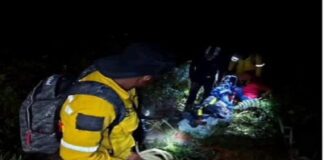 Sexagenario rescatado de la montaña de Mariara