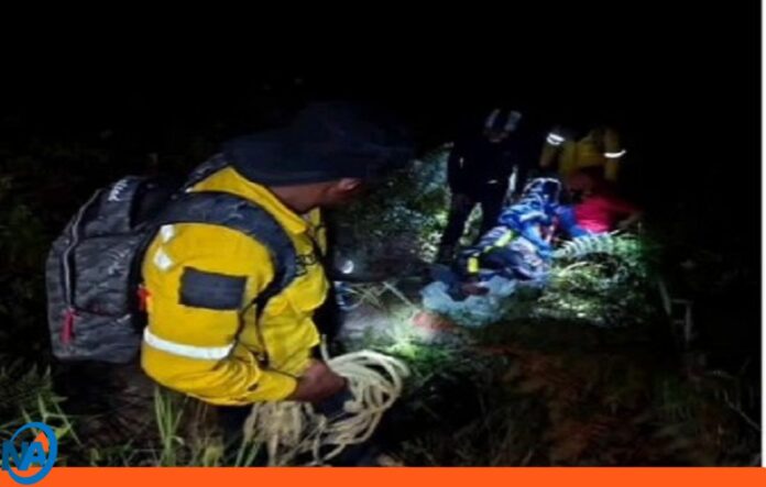 Sexagenario rescatado de la montaña de Mariara