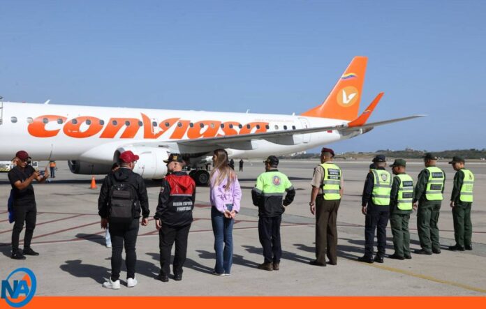 Vuelta a la Patria trae 259 venezolanos desde México
