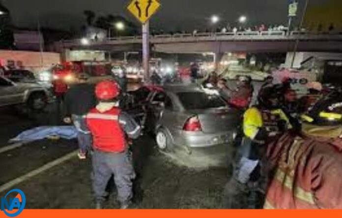 Caracas: Dos fallecidos tras siniestro vial