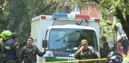 Explosión de moto bomba en Colombia