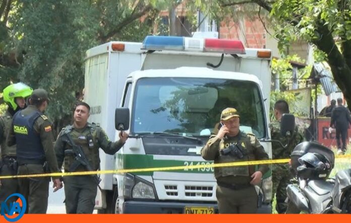 Explosión de moto bomba en Colombia