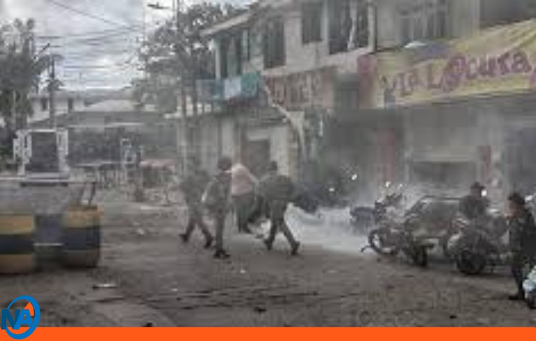 Explosión de moto bomba en Colombia-1-1