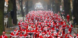 Alemania en la tradicional carrera navideña