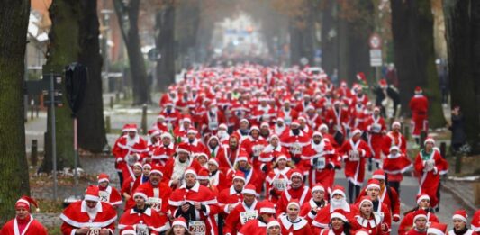 Alemania en la tradicional carrera navideña