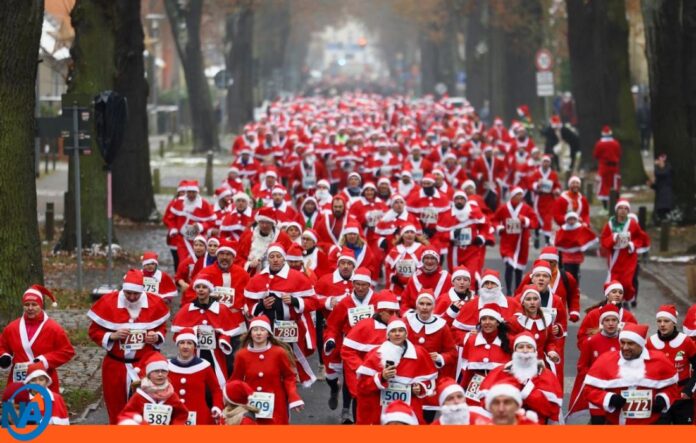 Alemania en la tradicional carrera navideña