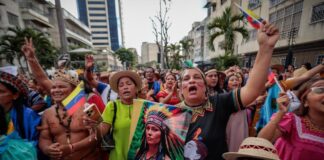 Pueblos indígenas por Soberanía y Paz en Venezuela