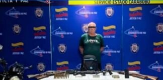 Detenido en Carabobo tráfico de armas