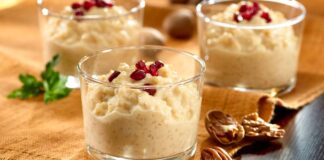 Arroz con leche navideño