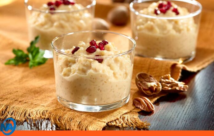 Arroz con leche navideño