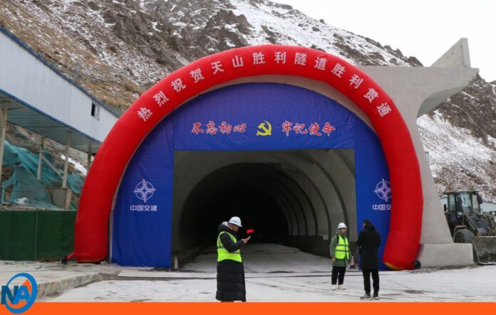 China inaugurará túnel más largo del mundo
