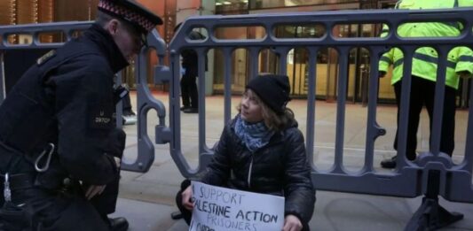 Detienen a Greta Thunberg en Londres