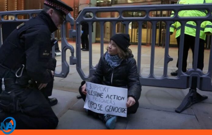 Detienen a Greta Thunberg en Londres Detienen a Greta Thunberg en Londres